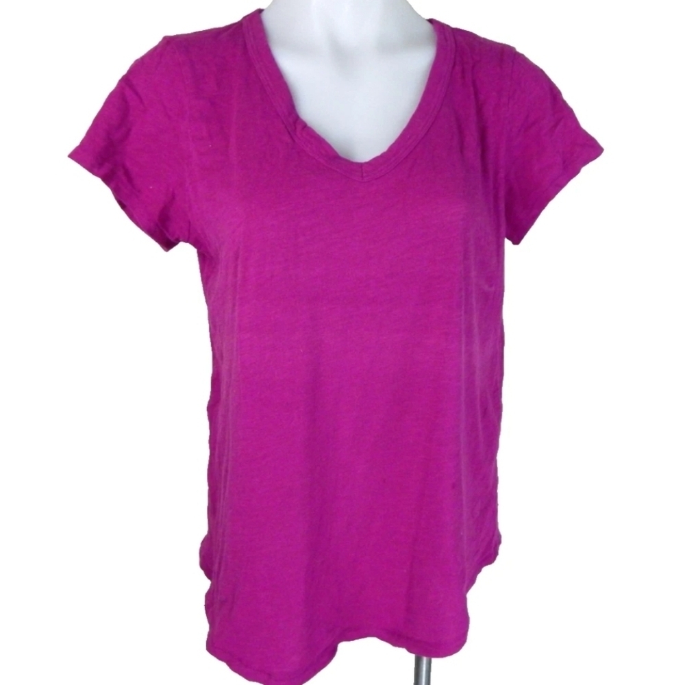 Eileen Fisher Organic Cotton V-Neck Tee